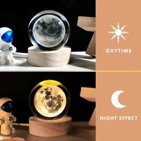 Moon Crystal Lamp