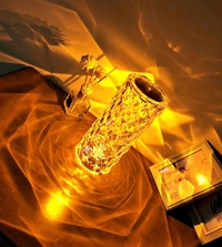 Diamond Rose Lamp 
