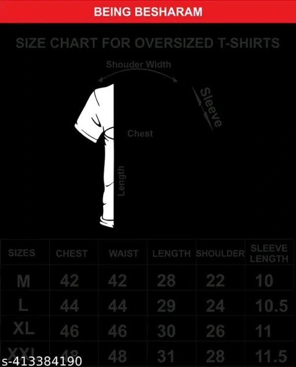 ZENTOR Gojo Anime Printed Oversized Tshirt - S