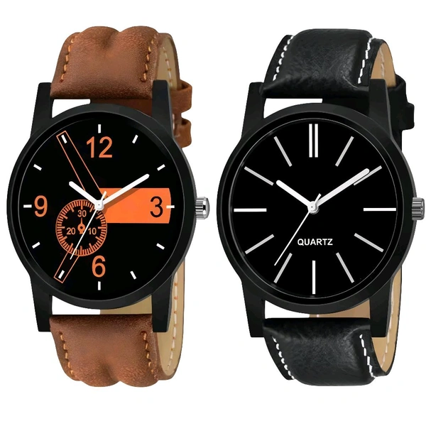 Men's Analogue Watch Buy 1 Get 1 Free 