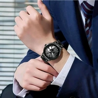 3d car Wheel Watch For Men, Alloy Strap,3d Watch Dial (White Colour)