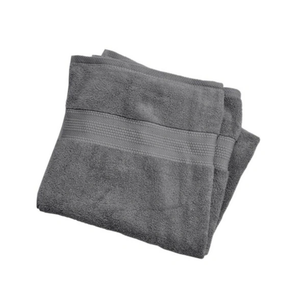 Bombay Dyeing Cotton Hand Towel Super Ultrx 650 Gsm 2 Pc Napkins Set - Grey