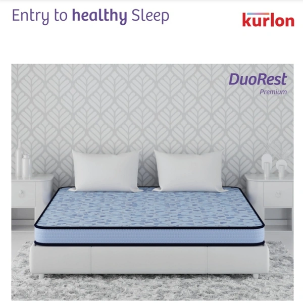 Kurlon DuoRest Premium Mattress 6 Inch Kurlon Bonded Memory Foam Mattresses In Ahmedabad Call 9624407991 - 72 X 72, 6 Inch Thickness