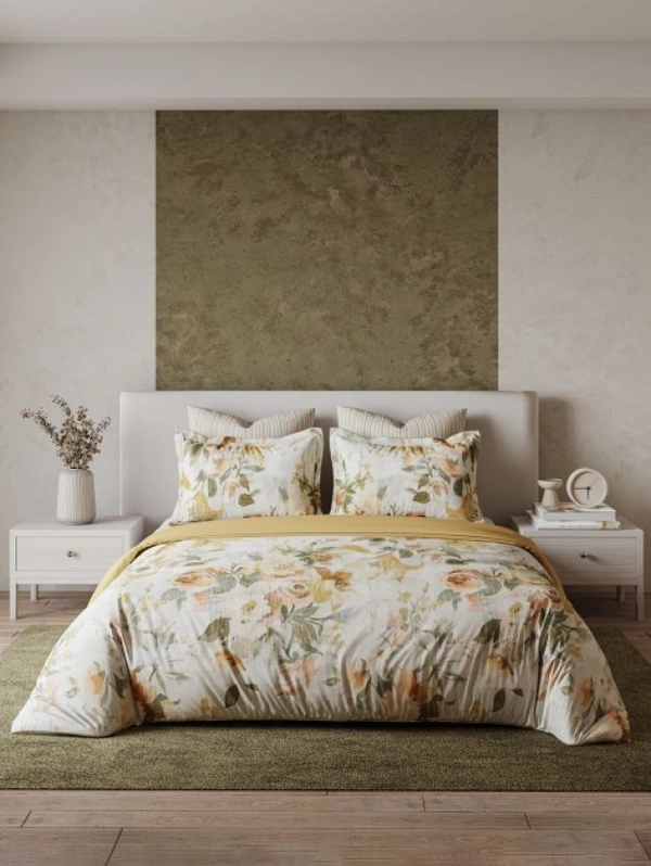 Ddecor Bedsheet King Size Double bed Sheet With 4 Pillow Covers