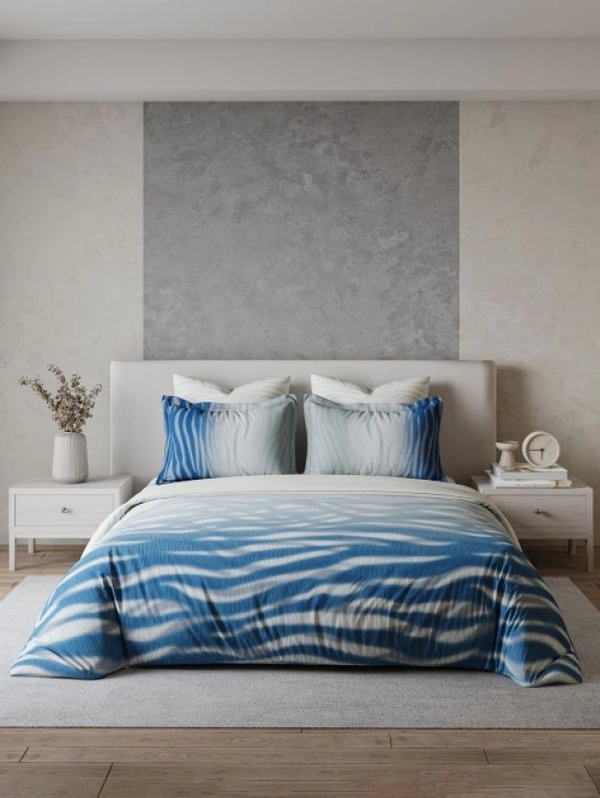 Ddecor King Size Cotton Bedsheets with 4 Pillow covers - 2.74 M X 2.74 M