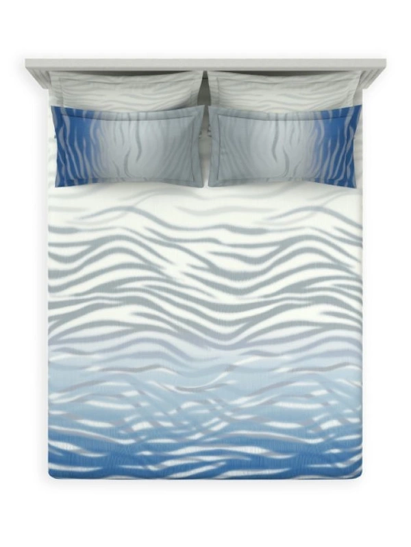 Ddecor King Size Cotton Bedsheets with 4 Pillow covers - 2.74 M X 2.74 M