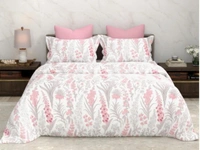 Bombay Dyeing King Size Bedsheet Cotton Bed Sheet 108 X 108 Inch With 2 Pillow Covers - 2.74 M X 2.74 M