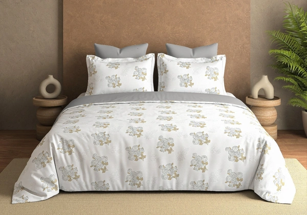 Pure Cotton Super King Size Bedsheets 10 Feet X 10 Feet with 2 pillow covers 400 Tc Heavy Premium Quality Smooth Bedsheet Shop Online