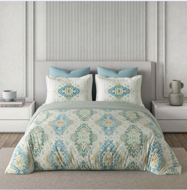 Ddecor King Size Bedsheet Double Bed Sheet - 2.74 M X 2.74 M