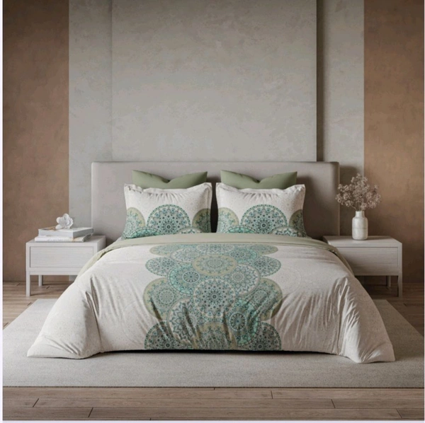 Ddecor Double Bed Cotton Bedsheets - 2.24 M X 2.74 M