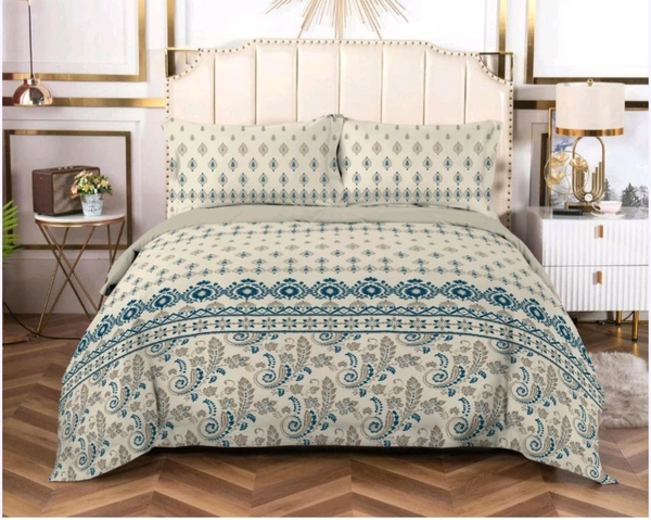 Bombay Dyeing King Size Bedsheet Cotton Bed Sheet 108 X 108 Inch Best Quality Bedsheet With 2 Pillow Covers