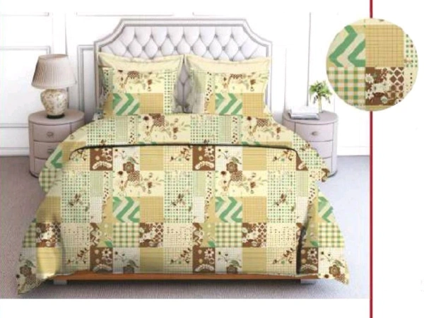 Pure Cotton King Size Bed Sheet Double Bedsheet 108 Inch X 108 Inch