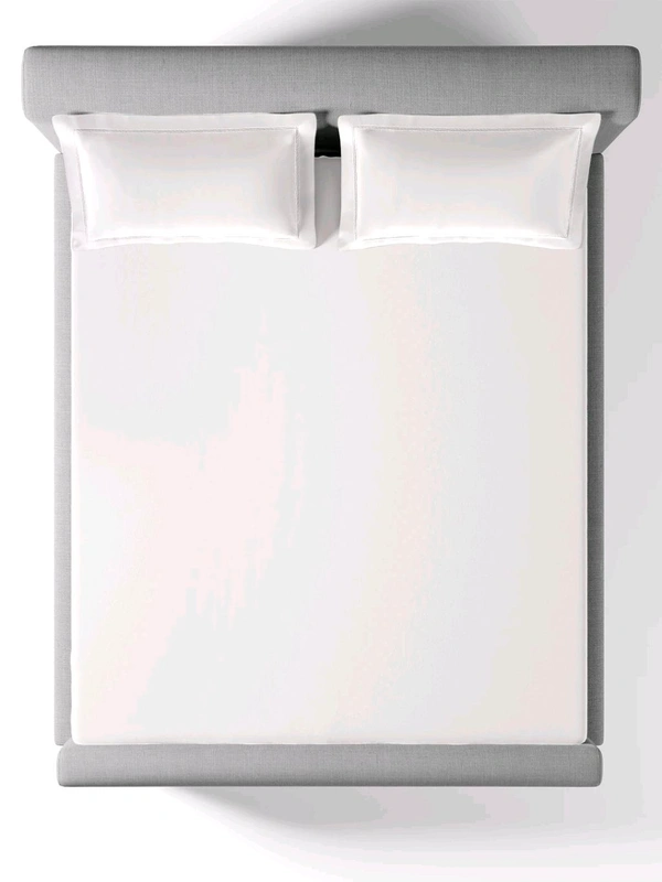 Super King Size Bedsheet 3 X 3 Meter Bed Sheet With 2 Pillow Covers White Plain 400 Tc Heavy Thread Count Premium Quality Bedsheet Shop Online