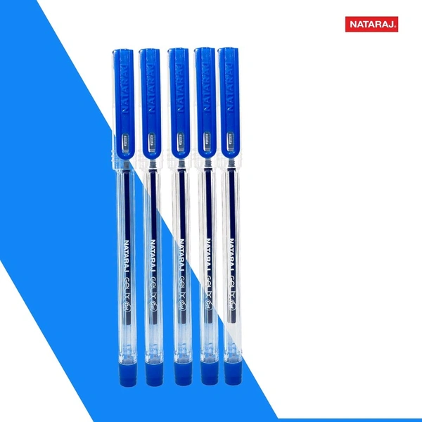 Natraj Gel Pen  - Blue