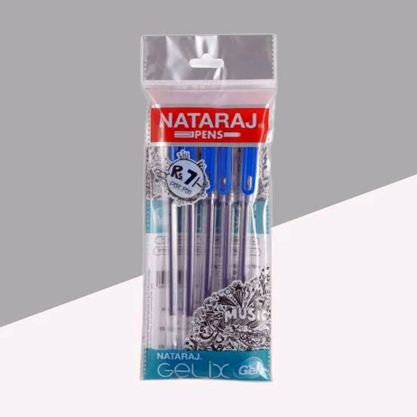 Natraj Gel Pen  - Blue