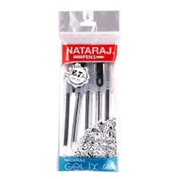 Natraj Gel Pen  - Black