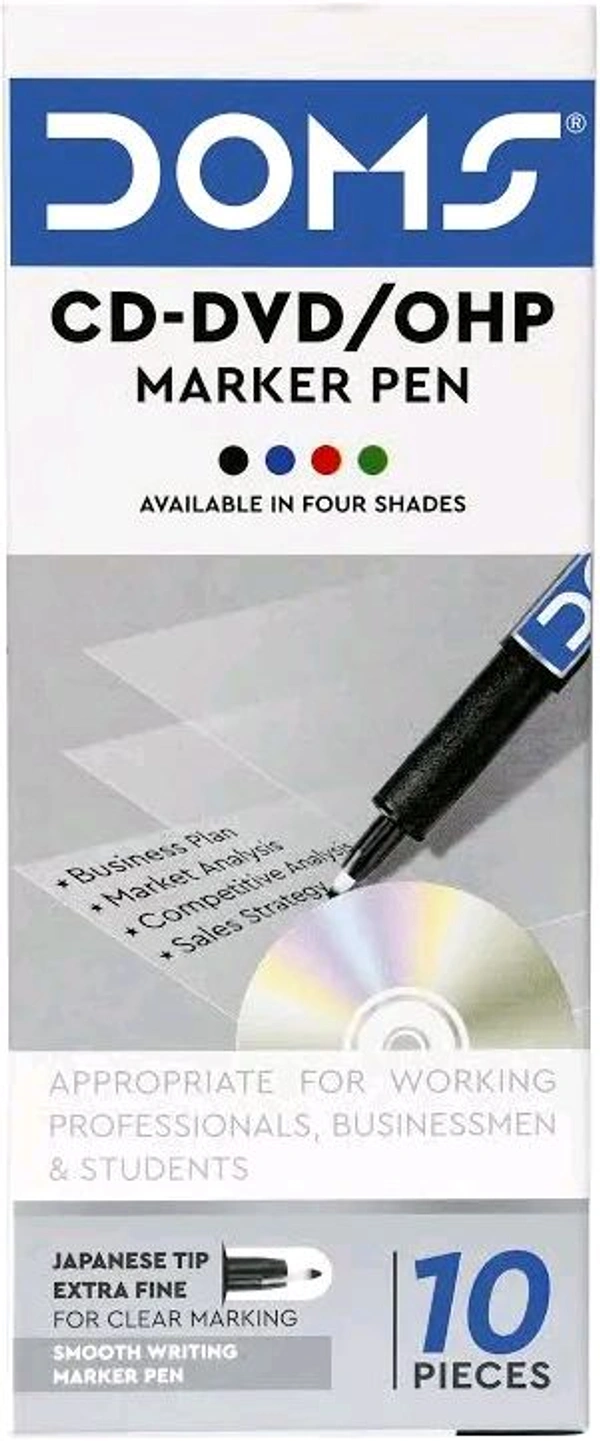 Doms DOMS CD Marker  - Black