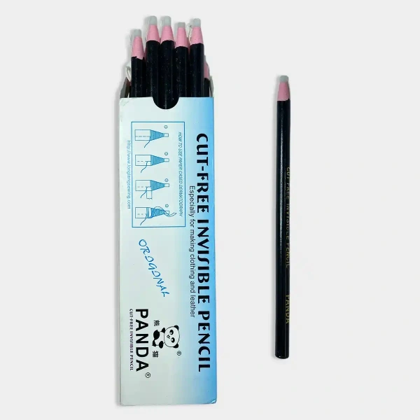 Panda Cut-Free Invisible Wax Pencil for Writing Marking