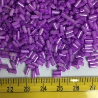 Tube Bead or Cutdana 4mm Opaque (Marble Texture)  - 50 grams, 4MM