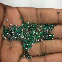Jarkan Stone Diamond Stone (Size SS12) Color Sea Green  Plastic - 30 gms