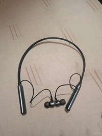 Bluetooth Neckband Earphone  - Black, 45 Cm