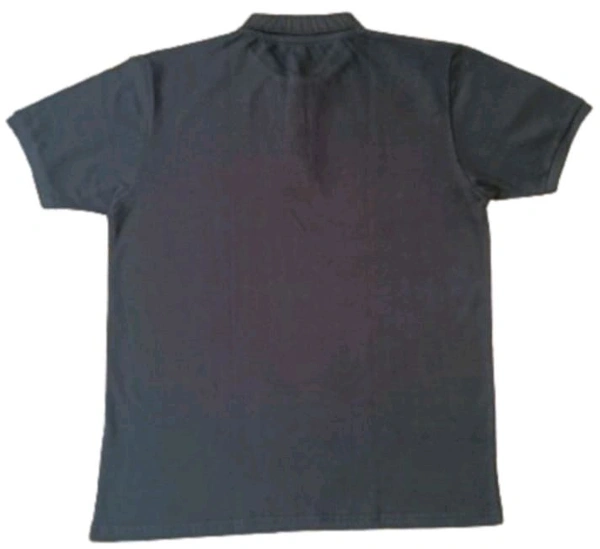 Charcoal Polo Shirt For Men - Black, Medium