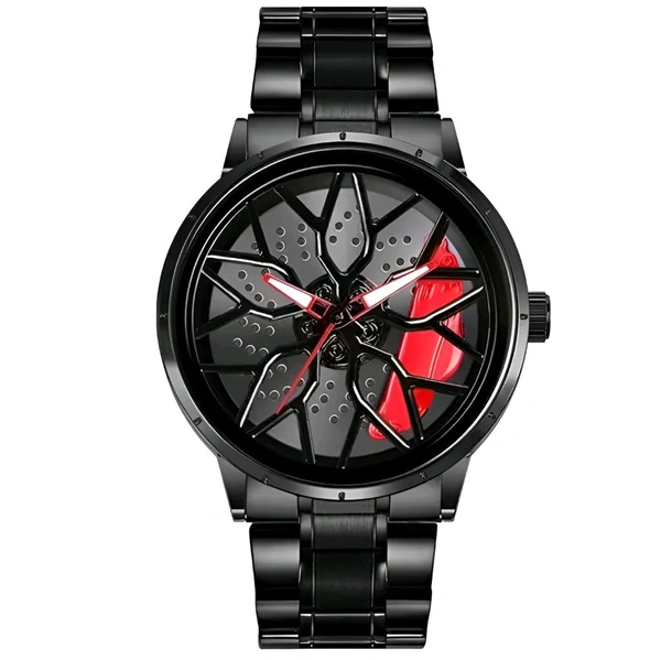 Turbo Red Racer Watch - Red, 42-45 mm