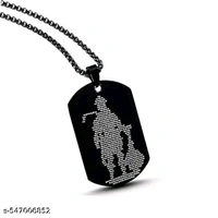 Stylesh Hanuman Chalisa Locket ! Black With Best View Hanuman Chalisa Locket ! For Men's & Boy's ! - Mine Shaft, Free