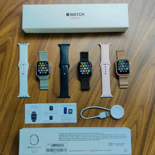 Series 6 With Metal Strap - Black