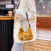 Imported Fur Printed Sling Bag - 2