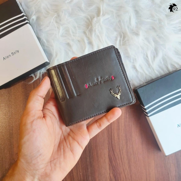 Branded Wallet - Brown