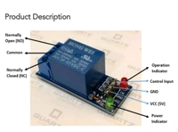 1 Channel 5 V Relay Module 7A - Cornflower Blue