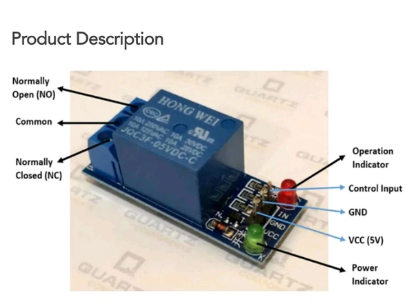 1 Channel 5 V Relay Module 7A - Cornflower Blue