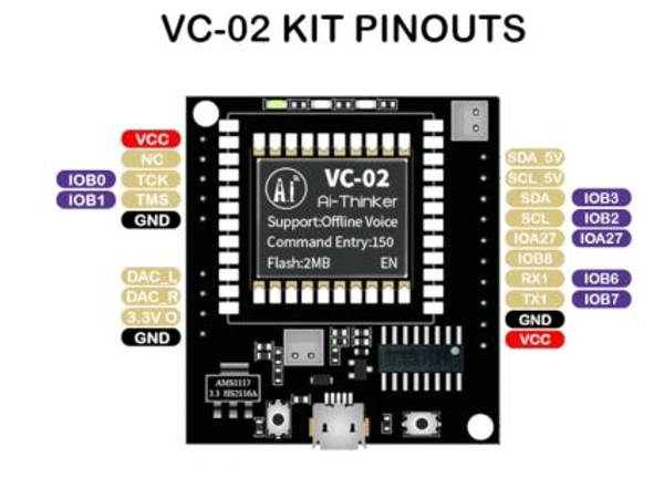 VC 02 AI Thinker Voice Module 