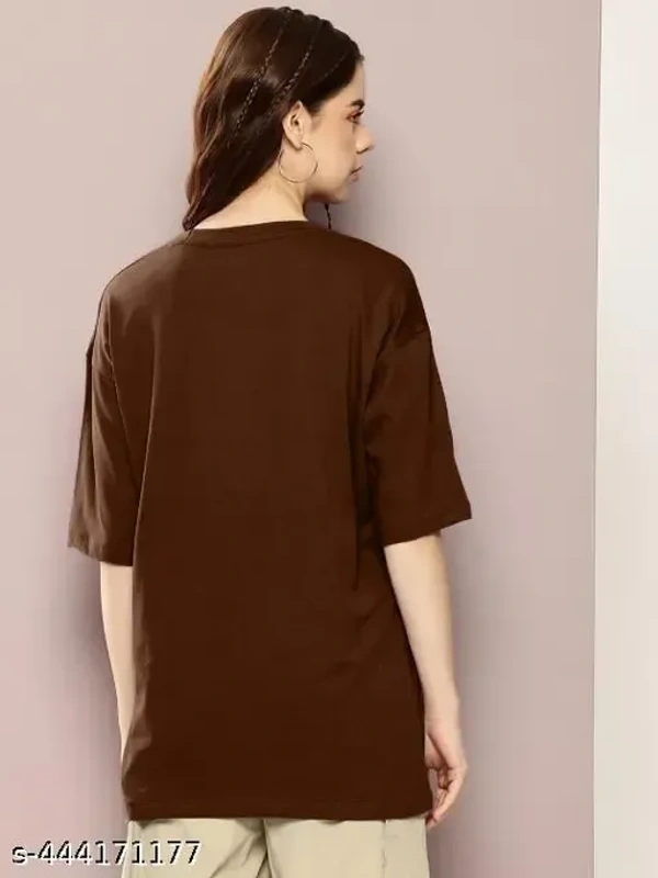 Name : Pretty Fashionable Women Printed Oversized Half Sleeve Off Shoulder Casual And Party Wear Comfortable With Jeans And Trousers  Fabric : Cotton Blend  Sleeve Length : Three-Quarter Sleeves  Pattern : Printed - XXS, XS, S (Bust Size : 38 in, Length Size: 25 in)  M (Bust Size : 40 in, Length Size: 26 in)  L (Bust Size : 42 in, Length Size: 27 in)  XL (Bust Size : 44 in, Length Size: 28 in), Diesel