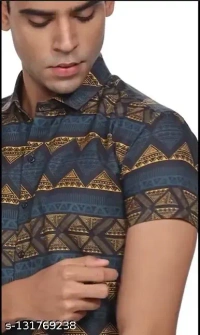 Name : Latest Party Wear Printed Shirt For Men  Fabric : Polyester  Net Quantity (N) : 1 - S (Chest Size : 40 in, Length Size: 27 in)  M (Chest Size : 42 in, Length Size: 28 in)  L (Chest Size : 44 in, Length Size: 29 in)  XL (Chest Size : 46 in, Length Size: 30 in)  XXL (Chest Size : 48 in, Length Size: 30 in), Japanese Laurel