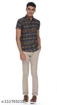 Name : Latest Party Wear Printed Shirt For Men  Fabric : Polyester  Net Quantity (N) : 1 - S (Chest Size : 40 in, Length Size: 27 in)  M (Chest Size : 42 in, Length Size: 28 in)  L (Chest Size : 44 in, Length Size: 29 in)  XL (Chest Size : 46 in, Length Size: 30 in)  XXL (Chest Size : 48 in, Length Size: 30 in), Japanese Laurel