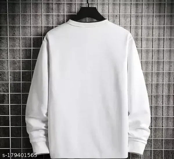 Name : HIP HOP FASHION  Fabric : Cotton Blend  Sleeve Length : Long Sleeves  Pattern : Printed - S (Length Size : 26 in)  M (Length Size : 27 in)  L (Length Size : 28 in)  XL (Length Size : 29 in)  XXL (Length Size : 30 in), White
