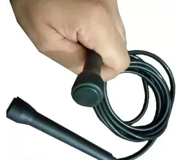 Elastic Resistance Bands Fitness Rope Rubber Bands for Fitness Exercise and Exclusive Pencil Skipping Rope For Men Women Weight Loss Rope Speed Skipping Rope Speed Skipping Rope and Adjustable Hand Grip Strengthener for Hand Rehabilitation Exercising - FREE, Black