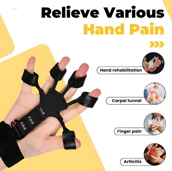 PowerGrip™ Hand Gripper + FREE Therapy Band