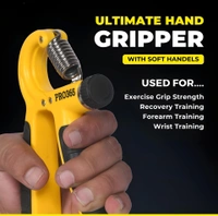 PowerGrip™ Hand Gripper + FREE Therapy Band