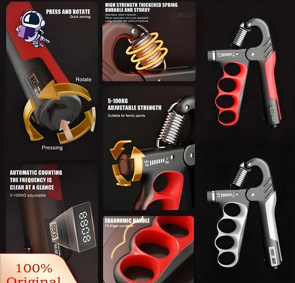 GripX™ Smart Power Gripper 100KG Adjustable