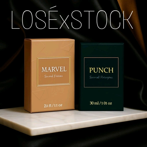 MARVEL AMBER HAZE AND PUNCH MIDNIGHT BLUE COMBO  - 30+30ml