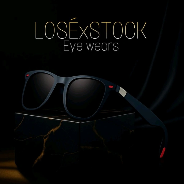 LxS SHADOWLINE GLASSES - Black