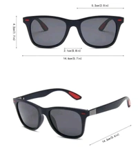 LxS SHADOWLINE GLASSES - Black