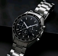 Chronograph 44mm Watch - Black