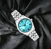 Imperial Frost 38mm Watch - Cyan Aqua