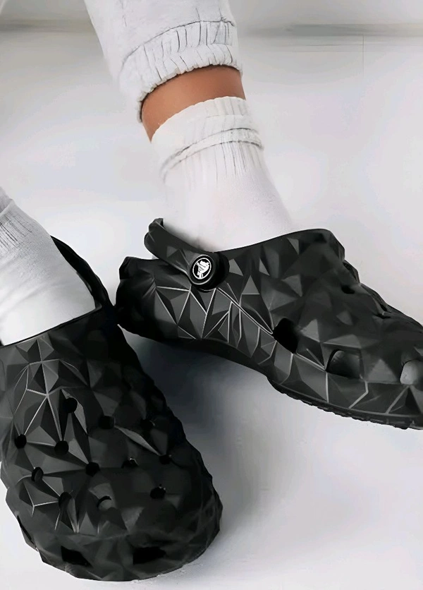 Crystal Eclipse Crocs  - Black