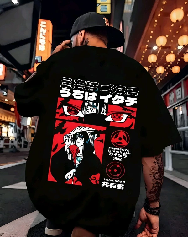 Anime Merch - Itachi  - Black, XL
