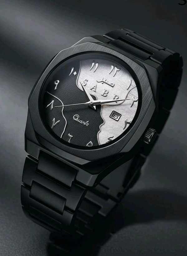 Arabic Aura Watch (Black/white) Limited Edition 